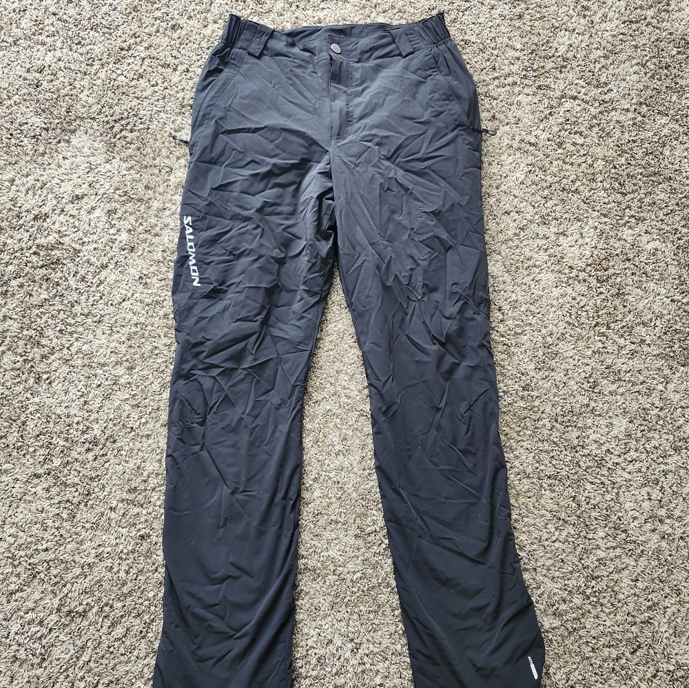 Salomon Womens Snowpants Black